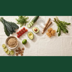 Alkaline foods spread — The Guided Month membership