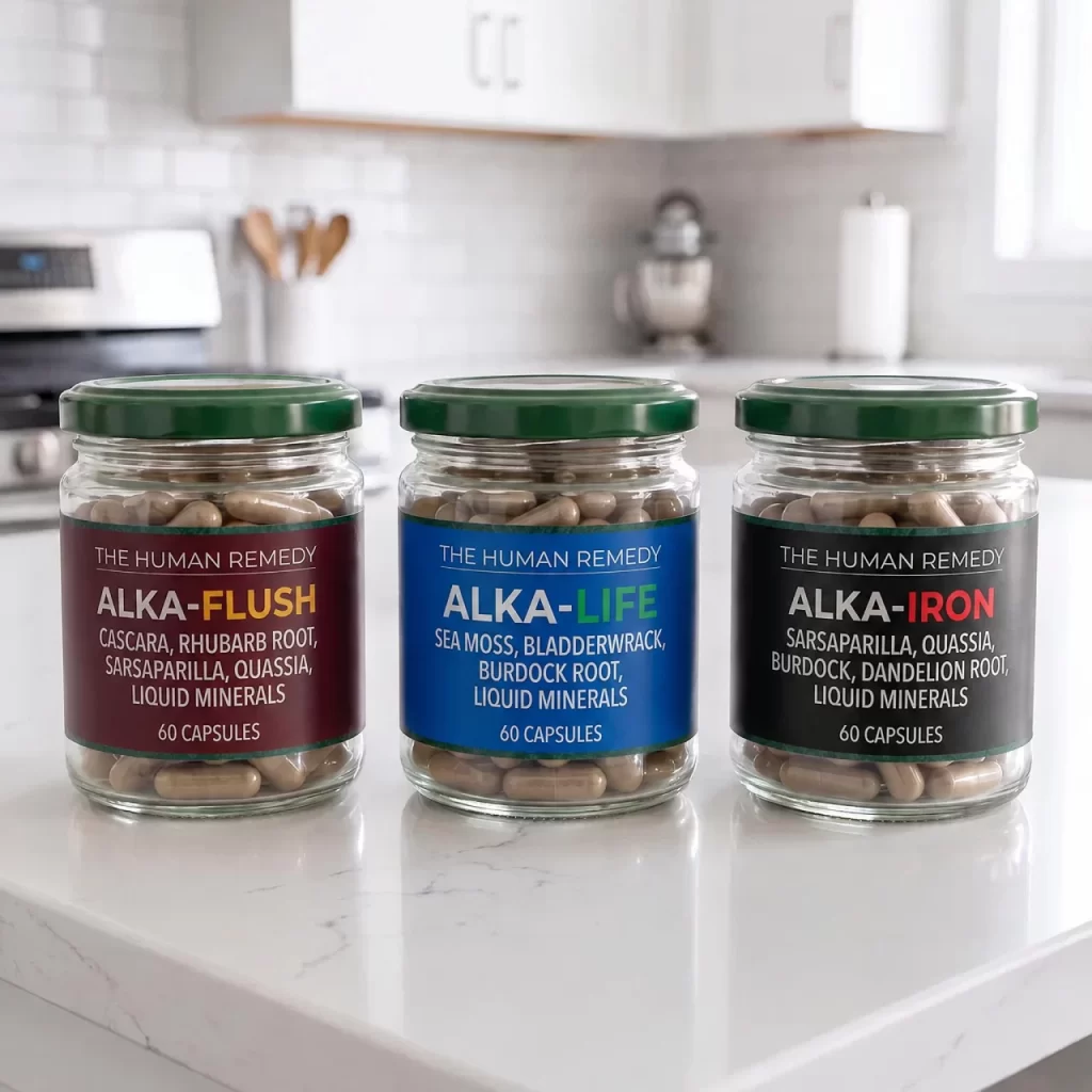 The three jars of the Cleanse Package